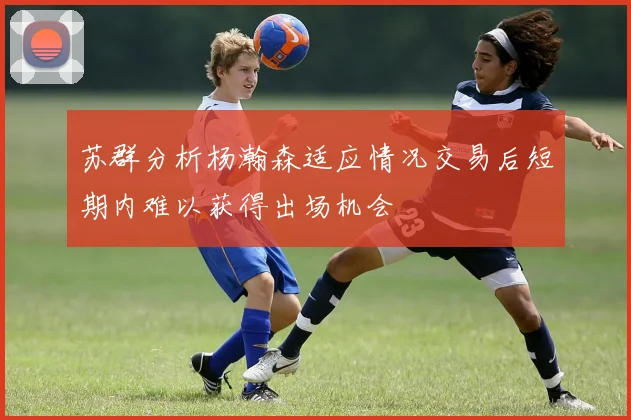 苏群分析杨瀚森适应情况交易后短期内难以获得出场机会